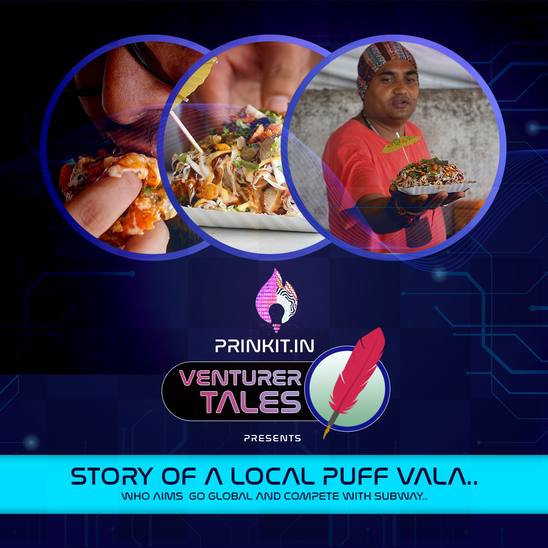 shailesh Puffway | Vadodara's most popular street food destination